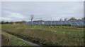 Photovoltaic farm on Hallen Marsh