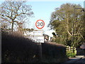 TM3862 : Saxmundham Town Name sign on the B1121 South Entrance by Geographer