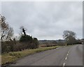 Lay-by on A357 on north-east of Shillingstone Hill