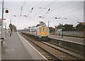 Bedford train passing through Mill Hill Broadway