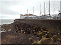 TQ3403 : Breakwater at Brighton Marina by Malc McDonald