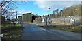 Entrance to sewage works