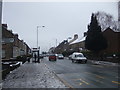 Bus stop and shelter on Cockton Hill Road