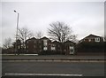 Flats on the A40 London Road, Sandhills