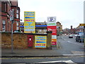 TA0387 : George VI postbox on Highfield, Scarborough by JThomas