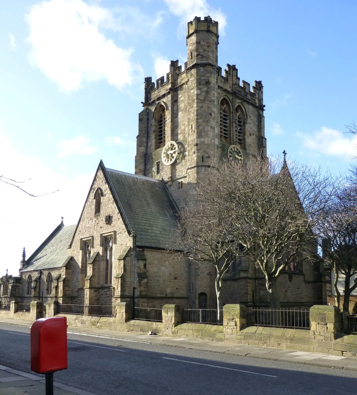 St Cuthbert's Parish Church, Blyth © Russel Wills :: Geograph Britain ...