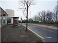 Bus stop and shelter on Seamer Road (A64)