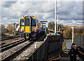 Arriving at Barnes Bridge