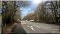 A60 looking north by entrance to Portland College