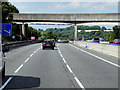 Northbound M1, Sliproad Flyover at Junction 35A