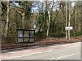 Bus stop on the A60