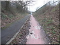 Cycle path at East Gillibrands