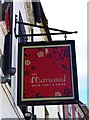 The Marwood (formerly The Green Man) (2) - sign, 40 The Tything, Worcester