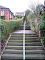 Stepped path off Scalby Road