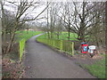 Footbridge over River Tawd, Tawd Valley, Skelmersdale