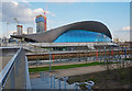TQ3884 : Aquatics centre, Olympic Park by Jim Osley