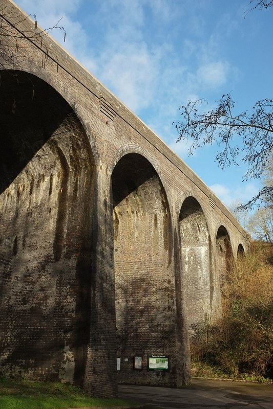 Tucking Mill viaduct © Derek Harper :: Geograph Britain and Ireland