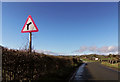 Road junction at Pont-y-perchyll