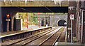 Hadley Wood station, southward to South Tunnel, 1993