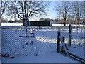 Western Park (Ashby) in the snow