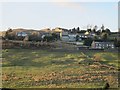 Houses on the hillside below Scapegoat Hill