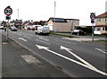 Start of the 30 zone at the eastern edge of  Pensarn, Abergele
