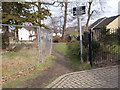 Permissive footpath - Coach House Drive