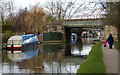 Railway bridge crossing the Erewash Canal