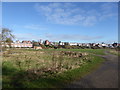 Looking across The Meadows towards Chester City centre