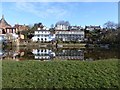 View across the Dee from The Meadows