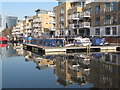 Madam and Wild Fowl, narrowboats at Brentford Lock basin