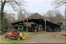 SE4772 : Outbuildings attached to Oak Tree Farm by Chris Heaton