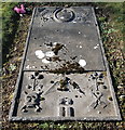 18th Century grave slab (I), Peterculter kirkyard