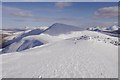 NN1132 : Summit ridge, Beinn a' Chochuill by Richard Webb