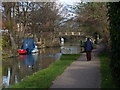 Towpath along the Erewash Canal in Sandiacre