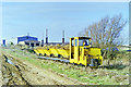 Supplies by rail for Star Lane brickworks, 1989