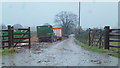 Driveway to Stone House Farm, 2016