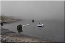 NT3975 : Dust cloud, Cockenzie Harbour by Richard Webb
