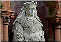 Queen Victoria sculpture, Shankill Graveyard, Belfast - March 2016(2)