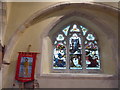 St Peter, East Blatchington: stained glass window (i)