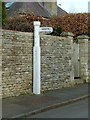 Fingerpost, Digby Drive at Moor Lane