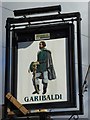 The Garibaldi inn sign