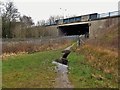 M6 bridge over railway