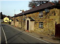 Row of three stone cottages, Pont Adam, Ruabon