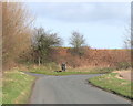 Picnic bench at Junction of Gaw Hill Lane and Holly Lane