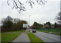 Dual use path beside Cherry Hinton Road