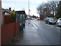 Bus stop and shelter on Coldhams Lane, Cherry Hinton