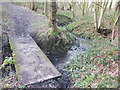 Footbridge over stream in Cobb