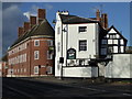 SO8454 : Public house and former fire station by Chris Allen