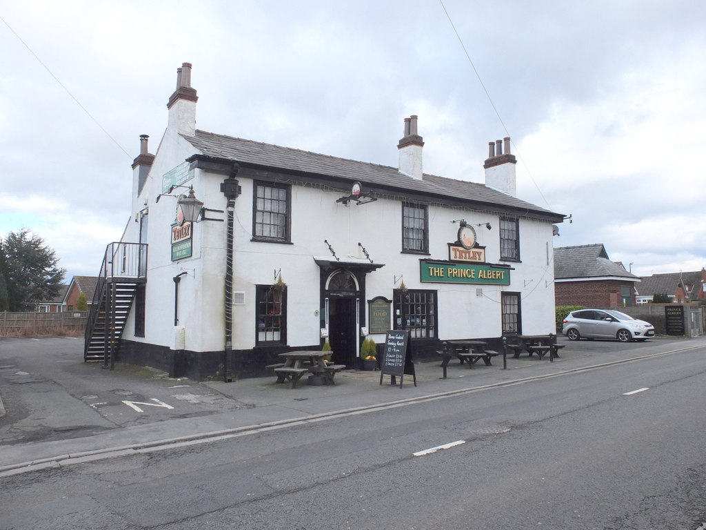 The Prince Albert pub, Wigan Road,... © Gary Rogers :: Geograph Britain ...